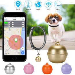 Dog Collars Pet Smart GPS Tracker Locator Ball Mini Anti-Lost Waterproof Positioning Collar Wifi Real-time Tracking For Cat Kids