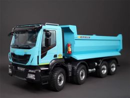 Fury Bear 1/14 8x4 Dump Truck Whole Vehicle Integrated Bridge Set For Tamiya Lesu Rc Truck Trailer Tipper Toy Boy Gift