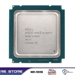 CPUs Used Intel xeon E5 2697 v2 2.7GHz 30M QPI 8GT/s LGA 2011 SR19H C2 E5 2697v2 CPU Processor 100% normal work 230925