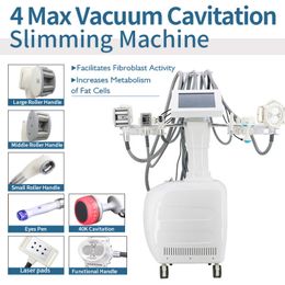 New V10 7 In 1 Fat Removal Burning Vela Slimming Bodyshape Vacuum Roller Cellulite Massage Cavitation Laserlipo Rf Skin Lifting Infrared Bio Machine460