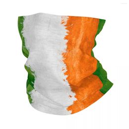 Scarves Ireland Flag Bandana Neck Cover Printed Balaclavas Wrap Scarf Multifunctional Headwear Hiking Unisex Adult Winter