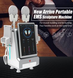 Beauty Salon Used 4 Handle High Intensity Focused Electromagnetic EMS Body Slimming Muscle Sculpture Hi-emt Beauty Equipment