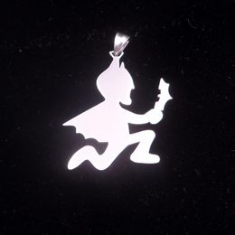 Jewellery ICP batman hatchetman juggalo Stainless Steel Charm twiztid rare juggalo Necklace with 3mm 30 inch ball chian207K