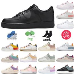 Hot Loafers 1 low Designer Triple Black Sail Game Royal Rush Summit White Hydrogen Blue Purple Black Light Beige Pale Ivory Mens Womens Sneakers Casual Sport Size 36-47