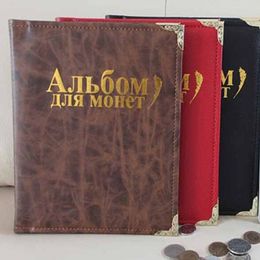 Other Home Decor Collecting Money Albums 250 Pockets 10 Pages Coins Collection Album Book for Collector Coin Holder Album Mini Penny Coin Storage 230925