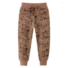 Trousers Jumping Meters Baby Sweatpants Drawstring Autumn Winter Boys Trouser Cartoon Children's Costume Kids Girls Pant