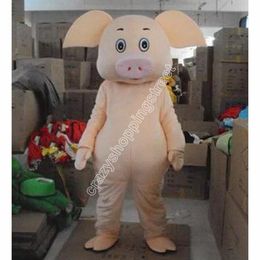 Pig Mascot Costume Top quality Cartoon Character Outfits Christmas Carnival Dress Suits Adults Size Birthday Party Outdoor Outfit