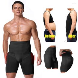 Men's Body Shapers BuLifter Shapewear Underwear Boy Shorts Sponge Padded Shaper Hip Enhancer Control Panties Male Shaperwear