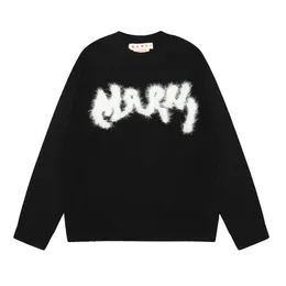 Unisex Sweater Hip Hop Streetwear Knitted Sweater Men Gothic Letter Print Pullover Harajuku Cotton Sweater for Women 8468