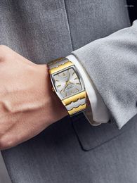 Wristwatches Couple Quartz Watch For Men Women Classic Watches Gold Reloj Lovers Ladies Orologio Male Business Man Clock Luxury Wristwatch