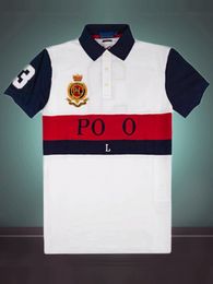 2024ss Spring Mens Designer Polos Fashion Embroidery for Men Classic PoloP Shirt High Quality Casual Long Sleeve Tee Shirts Multi Color