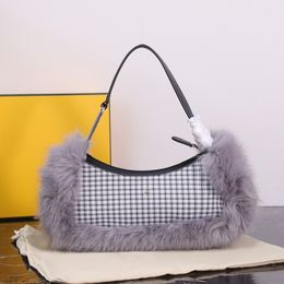 Stylish new Clutch bag Designer Shoulder Bag Genuine Leather Underarm Handbag Crescent Baguette Luxury Women's shoulder bag