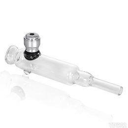 142mm Glass Smoking Clear Colour with Glass Bowl Tube Cigarette Water Pipe Portable Hot Sell Smoking Accessories