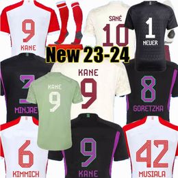 2023 2024 KANE MINJAE Soccer Jerseys GUERREIRO LAIMER BAYERN MUNICH PAVARD MUSIALA DAVAIES Goretzka NEUER MULLER SANE TEL Kimmich football men and kids shirt 4XL