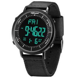 Shifenmei ultra-thin men's electronic watch Men Sport Watch Outdoor Digital Watch Electronic Wrist WatchesRelogio Masculino L247P