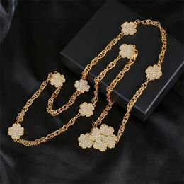 Women Flower Vintage Retro Belt Waist Chain Diamonds Luxury Pearl Necklace Waistband Metal Decorate Pearl Adjustable Lady Waist Chain Belt