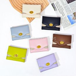 Super Slim Soft Solid Color Wallet PU Leather Mini Credit Card Wallet Zipper Purse Card Holders Women Wallet Small Coin Purse