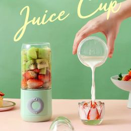 1pc, 500ml/6blades Portable USB Rechargeable Blender Cup for Fresh Smoothies and Juices - Mini Personal Size Mixer for Fruits and Vegetables