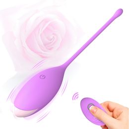 Vibrators Kegal Ball Vibrator For Women Sex Toys Remote Control Virating Love Egg Clit Stimulator Muscle Tighten Exercise Vaginal 230925