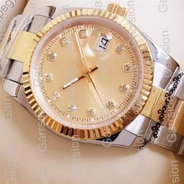 Diamond Mens Women Gold Face Automatic Wrist watches Designer Ladies Watch 2021 Newest2064