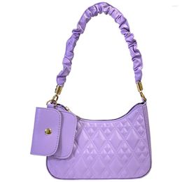 Evening Bags Women Small Shoulder Bag Purse Zipper Closure PU Solid Handbag Handle Gift For Girlfriends Wives Mothers