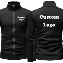 Men's Hoodies Sweatshirts Casual Zipper Jackets Cardigan Long Sleeve Hooded Coat Pullover Dropshipping Custom 230925