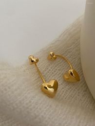 Hoop Earrings 181/00 Love Two And 95 Pin Pendant Detachable Sweetheart Baby Copper Plated 18K B8/1