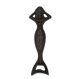 Mermaid Beer Bottle Openers Tiki Cantina Beach Bar Party Favour Bartender Sports Room Decor Wine Openers Cast Iron