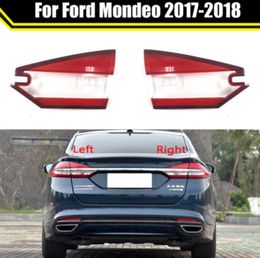 Taillight Cover Taillamp Shell Rear Lampshade Lampcover For Ford Mondeo 2017-2018 Replace Auto Tail Light Mask