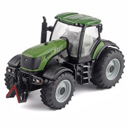 Diecast Model Car Meizhi 1 30 simulation tractor alloy model with sound and light agricultural vehicle children Chenghai toy 230925