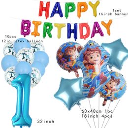 Other Event Party Supplies Santiago Boy Foil Balloon Seas Adventure Game Birthday Party Decor Supplies 32inch Number Ballon Set Baby Shower Kid Toy Gift 230923