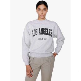 21 autumn winter new women's AB burst Los Angels letter printed fallen angel fleece sweater