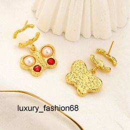 Hoop top Huggie Women Stud Earrings 18K Gold Pearl Charm Earring Luxury Spring New Jewellery Earrings Designer Love Gifts Wedding Party stainless steel Jewellery Wholes