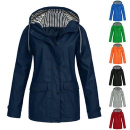 Women's Jackets Women Jacket Tactical Waterproof Windbreaker Female Windproof Hooded Coats Outdoor Raincoat Casaco Plus Size 5XL