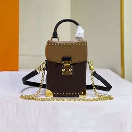 CAMERA BOX Designer bag Reverse Canvas Handbag Purse Hobo Satchel Clutch Woman Tote Shopper Baguette Petite Malle S-lock Lady Crossbody Shoulder Top Handle Chain Bag