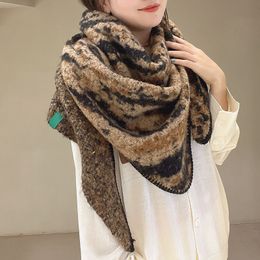 Imitation cashmere warm scarf plaid square scarf winter shawl women's Colour matching square acrylic blanket free shipping