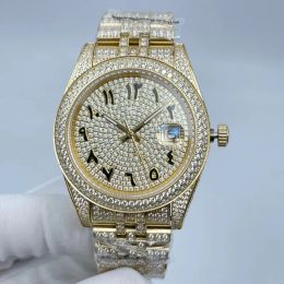 AAA Luxury Designer Classic Fashion Diamond Setting Automatic Movement Watch Size 41mm Digital Scale Glass Waterproof Feature Christmas Gift Free Shipping