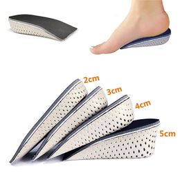 Shoe Parts Accessories Height Increase Half Insoles Heel Insert Sports Shoes Pad Cushion Arch Support Unisex 25 CM Invisible Heighten Sole Insole 230925