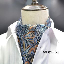 Bow Ties Men's Cravat Korean Scarfs Fine Warp Fabric Personality British Suit Polyester Silk Scarf Business Accessories Gifts203J