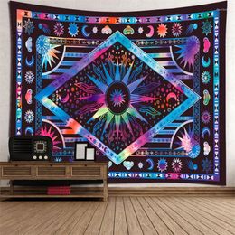 Tapestries 75x58cm Mandala Tapestry Wall Hanging Macrame Cloth Carpet