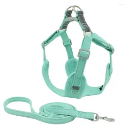 Dog Collars Pet Harness Wear-resistant Convenient Puppy Household Leash Accessory Portable Supply Running Vests