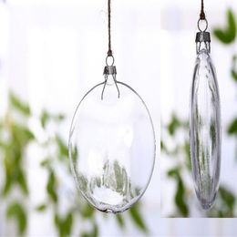 ship DIY Paintable Disc Glass Balls Wedding Memory bauble eventy Xmas ornament balls 80mm x 16 Silver Top Po Disc decor243Q