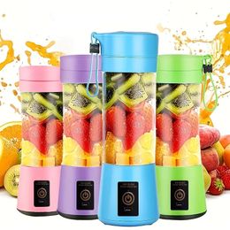 1pc Rechargeable 6-Blade Juicer Cup - Portable 3D Fruit Mixer for Superb Mixing - Handheld Blender Mixer for Home Use