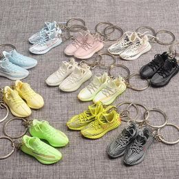 Keychains 3D Mini E Sneaker Keychain Shoes Model Backpack Pendant For Boyfriend Birthday Party Present High Quality Keyring2565298T