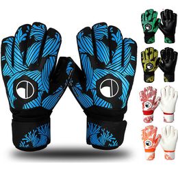 Sports Gloves Full Latex Adults Goalie With Finger Protection Rods Soccer Thickened Professional Football 230925