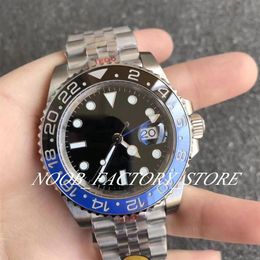 2 Colors Watch Basel 40MM World Super Factory Blue Black Ceramic Bezel Automatic Cal 3285 Movement 904L Steel Bracelet Watches div277U