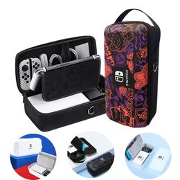 Other Accessories For Switch OLED Handheld Storage Bag Portable PU Carrying Case Protective Travel Pouch for NS Nintendo Switch 230925