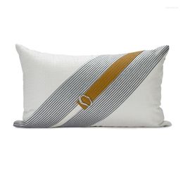 Pillow Nordic Luxury Cover Home Decoration Grey Yellow Cotton Ornamental Sofa Pillows For Living Room Chair Ramadan S