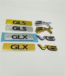 For Mitsubishi Pajero Montero Lancer GLS GLX EX V6 Emblem Rear Trunk Logo Side Fender Mark Nameplate Auto Decal7614468