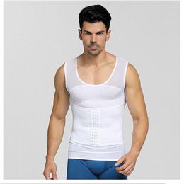 Men's Body Shapers Belt Binder Cueca Shaper Reductive Masculino Girdle Slimming Abdominal Underwear Corset Waist Tshirt Men Bodysuit